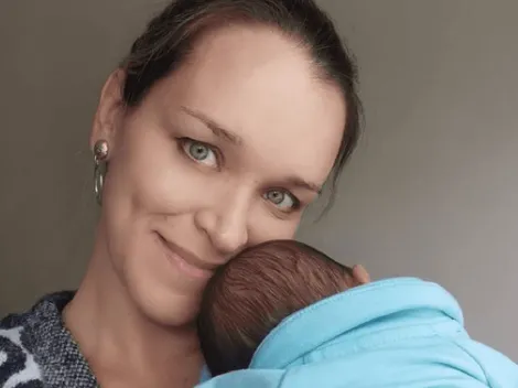 Carla Zunino comparte su primera foto junto a su hijo León