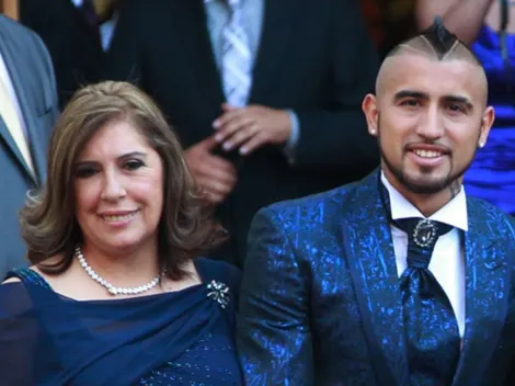 El sentido saludo de Vidal a su madre: "Eres la mejor guerrera"