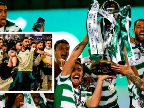 Locura en Portugal por título del Sporting de Lisboa tras 19 años