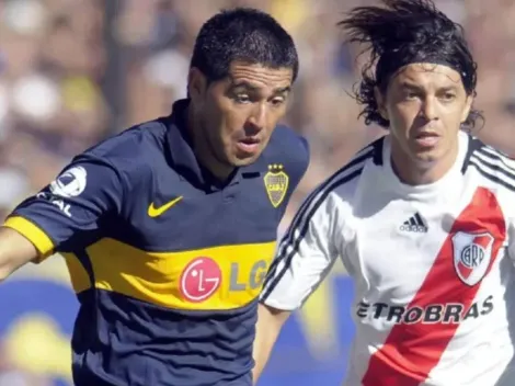 Riquelme le toca la oreja a Gallardo: "Tiene mucha suerte"