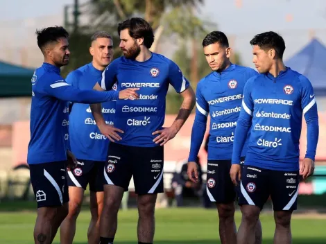 Jiménez le explica a Brereton en la última práctica de la Roja