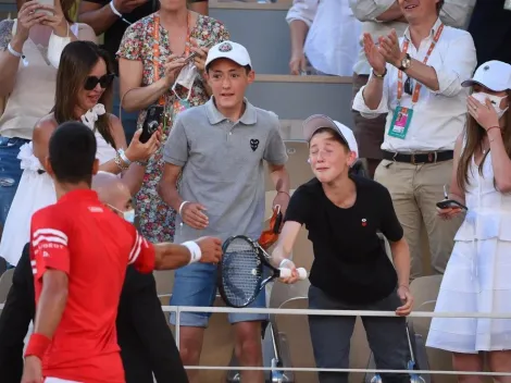 Niño se hace viral por su explosiva reacción al recibir racquet de Nole