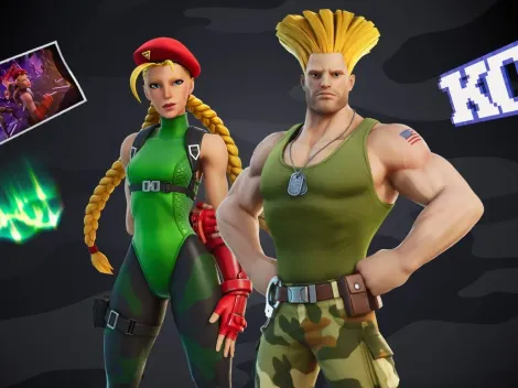 Guile y Cammy de Street Fighter llegan a Fortnite