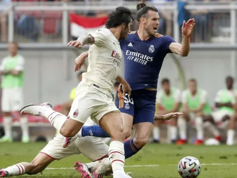 ¡Se lo perdió! Bale falla desde los doce pasos frente al AC Milan