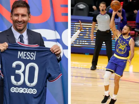 El presagio de Curry por el número de Messi en PSG