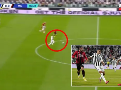 Corrió toda la cancha: súper golazo de Morata no le basta a la Juve