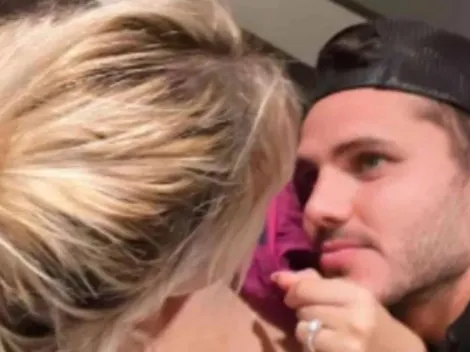 Mauro Icardi intenta la reconciliación con un anillo para Wanda Nara