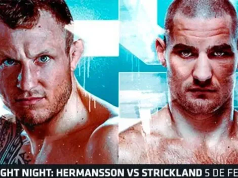 Hermansson y Strickland animan una nueva versión de UFC Fight Night