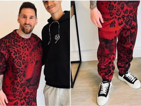 Messi viral por usar pintoresca ropa que cuesta un camión de plata