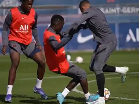 Mbappé banca a Gueye quien recibió insultos por lesionarlo