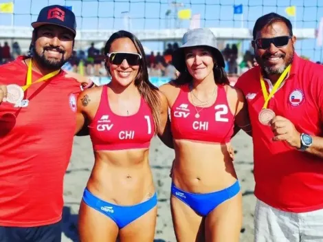 Fran Rivas y Chris Vorpahl ganan el bronce en vóleibol playa en Perú