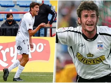 Ángel Carreño llora con el primer gol como profesional de su hijo