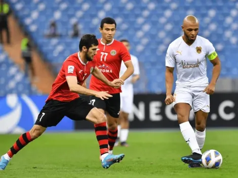 Nico Córdova festeja en el último minuto con el Al-Rayyan