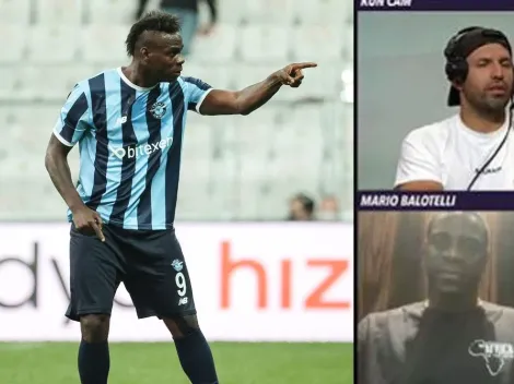 Balotelli le reconoce a Agüero en un live: "Quiero jugar en Boca"