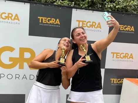 Crack: Feña Labraña es campeona de dobles en Sao Paulo