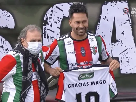 Los homenajes de Palestino en la despedida de Luis Jiménez