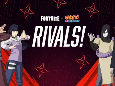 ¡Fortnite estrenará nuevas skins de personajes de Naruto!