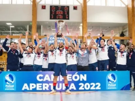 Deportes Recoleta es campeón en el Futsal Primera