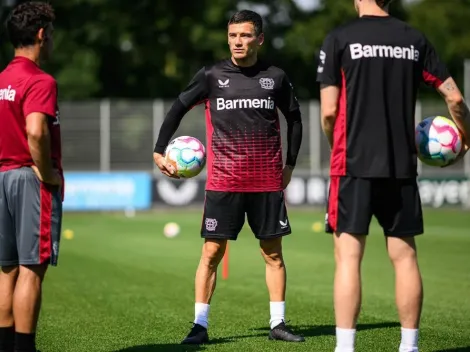 ¡Llegó! Aránguiz ya entrena en el Bayer luego de tres días de atraso