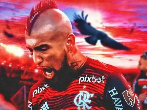 Flamengo prepara la coronación de Vidal como su propio Rei