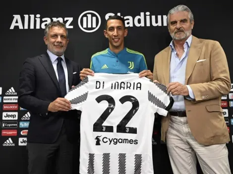 Di María presentado en la Juventus: "Estoy en mi mejor momento"