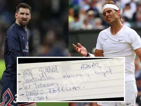 Encuentran libreta de banda que robó a Ronaldo: Messi y Nadal en la lista