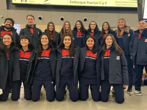 La selección U19 de voleibol comenzó su gira 2022