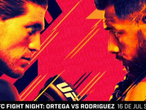 ¿A qué hora comienza UFC Fight Night: Ortega vs Rodriguez desde Nueva York?