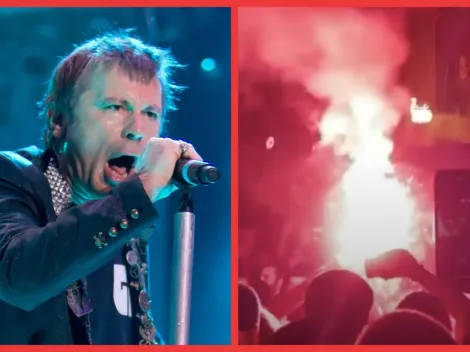 Voz de Iron Maiden se enfurece con fan