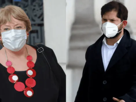 Presidente Gabriel Boric se reunió con Bachelet