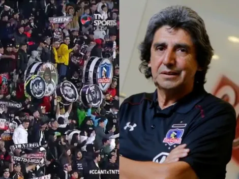 Barra de Colo Colo homenajea a Chano Garrido con un bombo