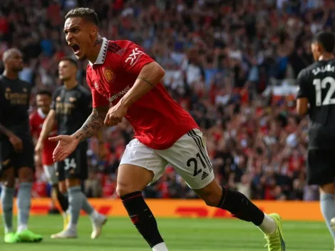 Antony debuta con gol y el United rompe el invicto de Arsenal