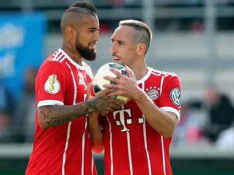 El día que Ribéry confirmó a Vidal como "un guerrero"