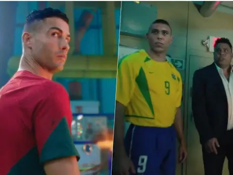 ¡Ronaldinho y Ronaldo reviven en el tremendo comercial mundialero!