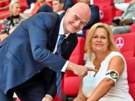 ¿Nunca quedas mal con nadie? Infantino ahora apoya brazalete One Love