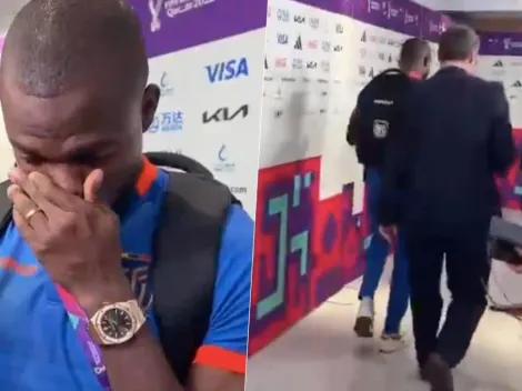 Enner Valencia rompe en llanto y abandona entrevista tras eliminación