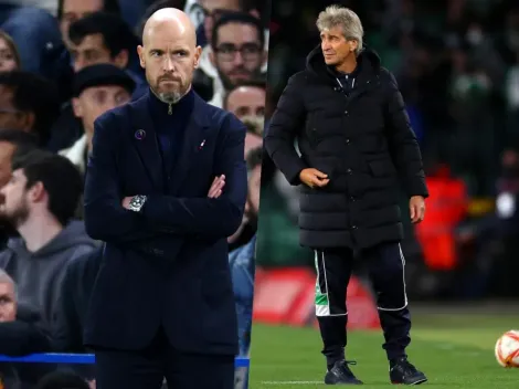 Ten Hag pasa rabias con el United antes de chocar con Pellegrini