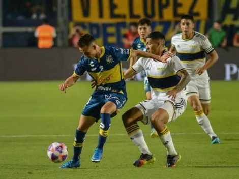 Everton deja la bandera en alto ante Boca Juniors