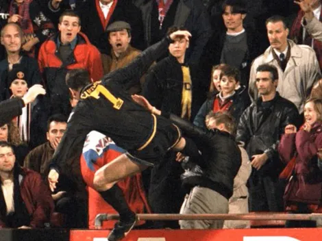 Cantona y la patada a un hincha cumplen 28 años