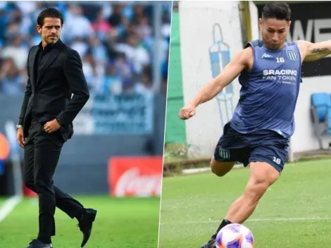 Opazo le genera dudas a Gago en Racing y buscan otro refuerzo