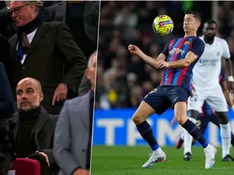 ¿Espía o hincha? Pep aparece en el Camp Nou para ver el Clásico