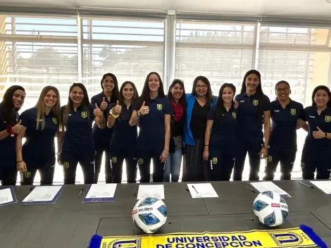 Once jugadoras firmaron contrato en Universidad de Concepción