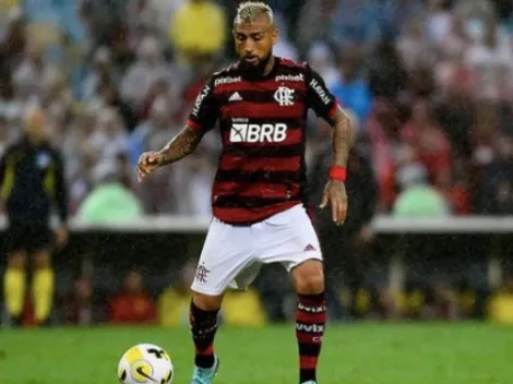 Vidal asoma como titular para buscar remontada en Copa Brasil