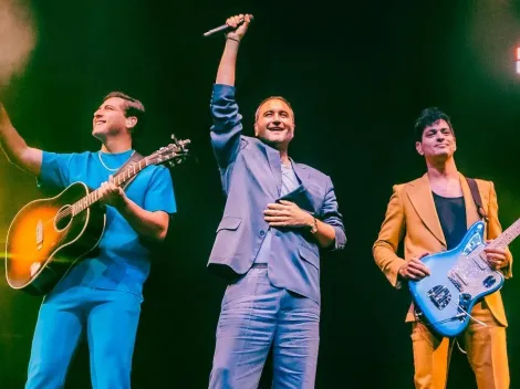 Reik conquistó al público chileno con una noche de romance y baile