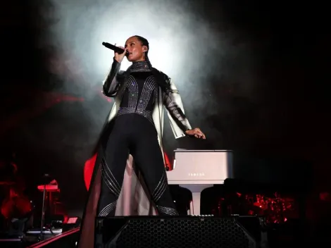 Alicia Keys se sorprende con sus fanáticos chilenos antes de su show