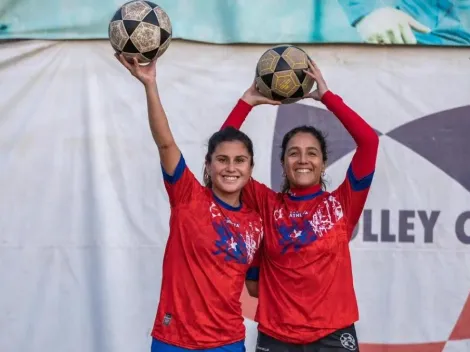 La dupla que la rompe en footvolley y representará a Chile en Brasil