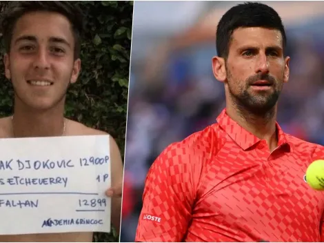 El argentino que se agranda ante Djokovic desde su primer punto ATP