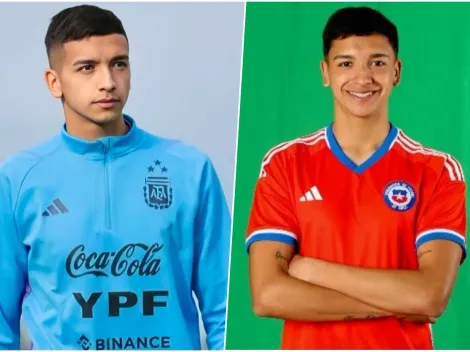 El chileno Avilés hizo su debut con Argentina sub 20