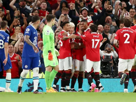 El United golea a Chelsea y clasifica a la Champions League