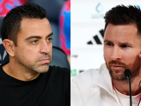 Xavi deja el regreso a Barcelona en manos de Messi